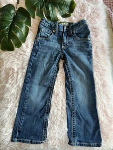 Wrangler 20X Western Adjustable Waist Bootcut Blue Jeans Boys Sz 7 1042JWXMD - Picture 1 of 10