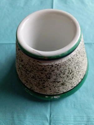 pyrogène ancien ,porte- allumettes en porcelaine - Photo 1/4