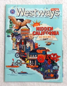 Westways Magazine AAA Fall 2025 "Hidden California" Pages Never Turned - Bild 1 von 1