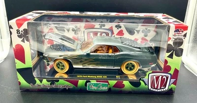 M2 Wild Cards R57 1970 Ford Mustang Boss 429 Chase 1/24 D1 - Image 1 of 4