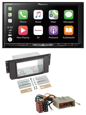 Pioneer 2DIN MP3 USB DAB DVD Bluetooth Autoradio für LandRover Freelander 06 - Bild 1 von 4