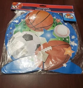 sports-themed party centerpiece. Perfect For Sports Birthdays Sports Awards - Picture 1 of 4
