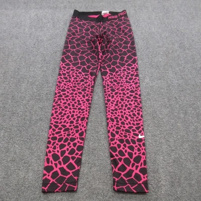 Nike Pro Pants Womens Medium Compression Dri-FIT Animal Print 683555-616 - Image 1 of 4