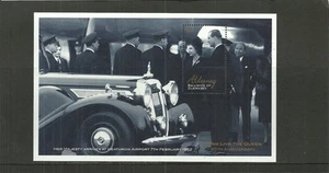 ALDERNEY-MS A184-JUBILEO DE ORO MINIATURA SHET-MNH - Imagen 1 de 1