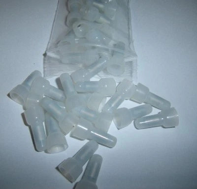 25 Tapas de Crimpado de Extremo Cerrado 16-14 GA AWG Calibre Conectores de Cable Terminales Radio de Coche Foto 1 de 2