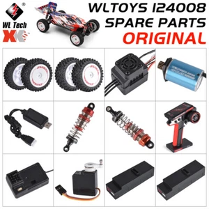 WLtoys 1/12 124008 RC Car Spare Parts Servo Remote Controller ESC Motor Battery - Picture 1 of 21