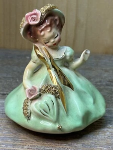 Adorable Josef Originals Figurine Doll- THURSDAY GREEN Mint Green - Picture 1 of 12