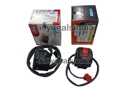 Fit For Royal Enfield Classic 350 500 "BS4 LH & RH HANDLEBAR SWITCH ASSEMBLY" Foto 1 de 4