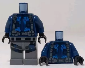 3 Parts Lot Lego 2 Torsos 1 & Legs For Minifigure ACU Trooper Jurassic World - Picture 1 of 2