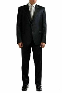 Versace Collection Men's Wool Two Button Suit US 46 IT 56 - Picture 1 of 9