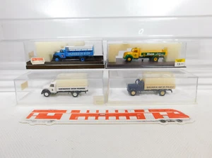 4x BREKINA 1:87/H0 Autocarro Magirus: 4221+4222+4214+4119 , S.G Box # - Foto 1 di 3