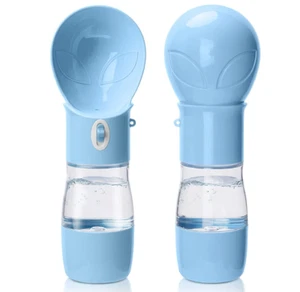 Bottiglia d'acqua per cane - Materiale sicuro in lavastoviglie per orologio cane portatile multifunzionale - Foto 1 di 7