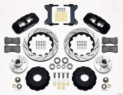Chevrolet C10 Wilwood Aero 6 Front Big Brake Kit,GMC C10,Chevy,14"Drilled Rotors - Image 1 of 4