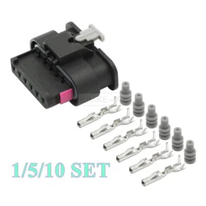 6 Pin/Way Automotive Taillight Connector Plug Kit for VW Audi Seat Skoda BMW - Picture 1 of 3