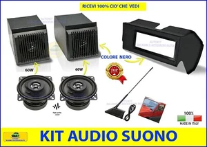 Kit audio per Panda 141 autoradio casse antenna mascherina radio stereo suono - Foto 1 di 5