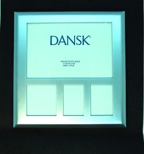Silber Dansk Rahmen für Collage aus 4 Fotos; neu; Karton leicht verschmutzt - Bild 1 von 8