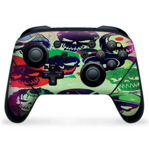 Nintendo Switch Pro Controller Skin Decal Vinyl Wrap -  Skull Squad - Zdjęcie 1 z 2