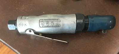 Trinquete de aire de accionamiento Snap On Blue Point 1/4" AT202 PROBADO Foto 1 de 3