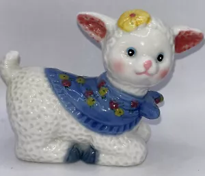 K’s Collection Lamb W/Scarf - Picture 1 of 6
