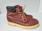 Vintage Colorado Women's Reddish Brown Leather Hiking Boots Size 5.5