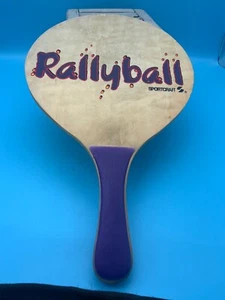 Paleta de madera de playa de rallyball de Sprotcraft, mango púrpura - Imagen 1 de 7