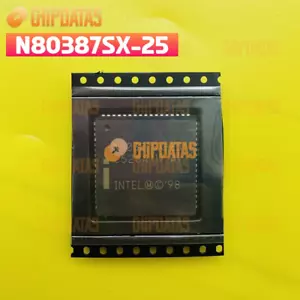 1 pz nuovo processore aritmetico INTEL N80387SX-25 PLCC-68 - Foto 1 di 2