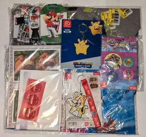 My Nintendo Lot #13 | Splatoon Bag Catsuit Mario Pokemon Snap Rabbid Keychain + - Picture 1 of 13
