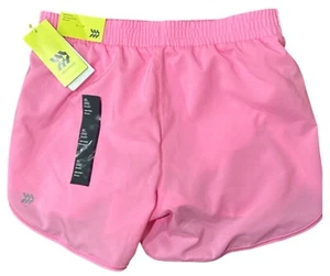 NWT All In Motion Girls Shorts Size XL Pink Athletic Mid-Rise Built-In Liner - Picture 1 of 6