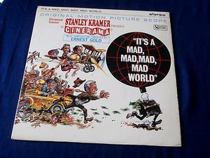 STANLEY KRAMER~ IT'S A MAD MAD MAD MAD WORLD~ RARE PRESSING~ ~ SOUND TRACK LP - Picture 1 of 3