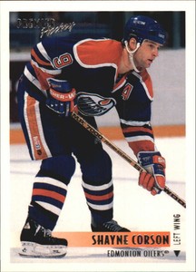 1994-95 OPC Premier Oilers Hockey Card #210 Shayne Corson