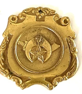 Vtg Ancient Egyptian Arabic Order Nobles Shriner Medal Pin Masonic  Masonry - Picture 1 of 3