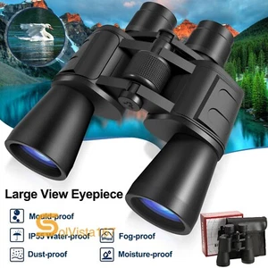 180x100 High Powerful Binoculars Optics Day/Low Night Vision Waterproof Hunting - Picture 1 of 21