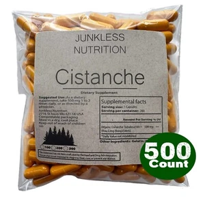 Organic CISTANCHE TUBULOSA High Potency 100:1 Extract (60 To 500 Capsules) - Picture 1 of 6