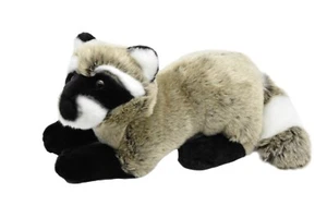 Plush Raccoon Toy, Realistic Stuffed Raccoon, Super Soft, Gift  11"  F4504 - Picture 1 of 8