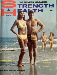 Strength And Health Magazine August-September 1975 Wilard Palmer Marylyn Phillip - Picture 1 of 12
