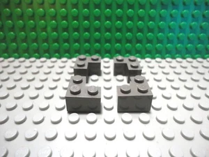 Lego 4 Classic Dark Gray 2x2 corner brick block - Picture 1 of 1