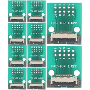 10 Pcs FPC Adapter Board Fpc- Leiterplatten-Kabelverbinder - Zdjęcie 1 z 12