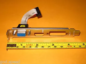 POWERCOLOR VISIONTEK Staffa piena altezza per GPU Radeon 5450 6450 3450 4350 - Foto 1 di 5