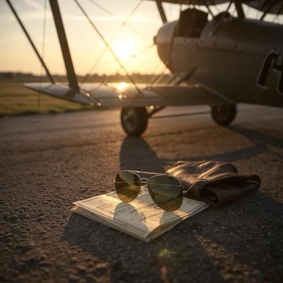 Ray Ban B & L Kalicromo 1/20 GF Marco Dorado Tirador Aviador Amarillo De Colección Años 60’s Foto 1 de 4