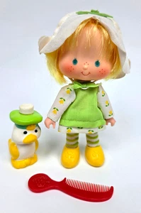 Muñeca tulipán Strawberry Shortcake como nueva Marsh Mallard Pet Kenner años 80 vintage - Imagen 1 de 5