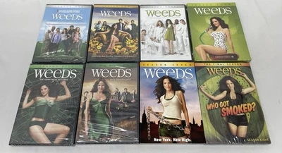 WEEDS - COMPLETE SERIES, ALL SEASONS 1-8, 8 DVD Sets! BRAND NEW FACTORY SEALED! - Image 1 of 4