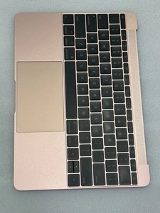 TOPCASE GEHÄUSE MIT TASTATUR USA QWERTY FÜR MACBOOK 12" A1534 PINK 2016-2017 - Bild 1 von 2