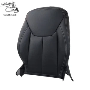 Cubierta trasera asiento trasero conductor cuero sintético negro para Jeep Wrangler 2013-2017 - Imagen 1 de 24