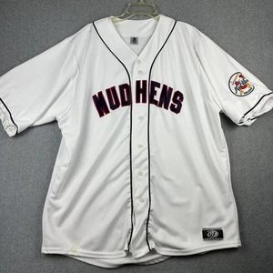 Maglia Baseball Toledo Mud Hens Uomo XXX-Large Bianca Minor League OT Sport - Foto 1 di 14
