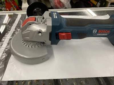 BOSCH XLock 18V 无刷 4⁄2 英寸角磨机滑动开关工具仅限 GWX18V-8N — 第 1/4 张图片