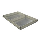 Molded Fiberglass 1762011537 Full-Size Fiberglass Sheet Pan Extender - Divided