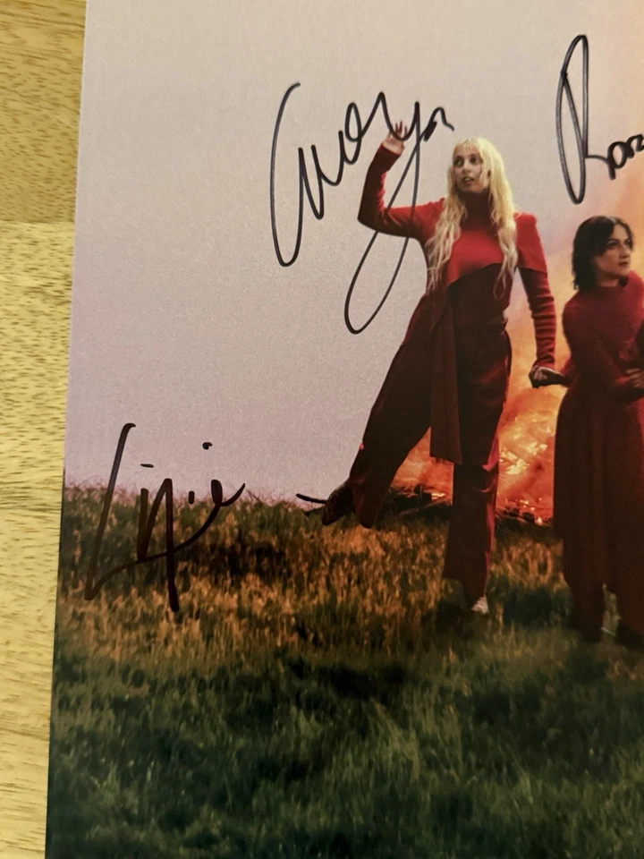 The Last Dinner Party Signed & Personalised Vinyl Full Size Signed 12 Inch Print - Image 1 of 3