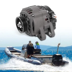 LEAPTREND 12V 55A Alternator for Mercury Outboards 135-150 HP 4-Groove - Picture 1 of 6