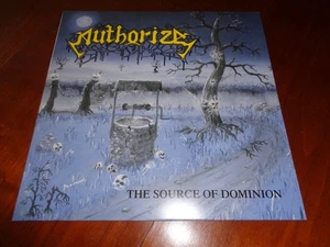 AUTHORIZE "The Source of Dominion" LP Blue/Yellow Vinyl  depravity nirvana 2002 - Picture 1 of 1