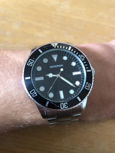Sekonda Divers Style Watch Stainless Steel Bracelet. - Picture 1 of 13